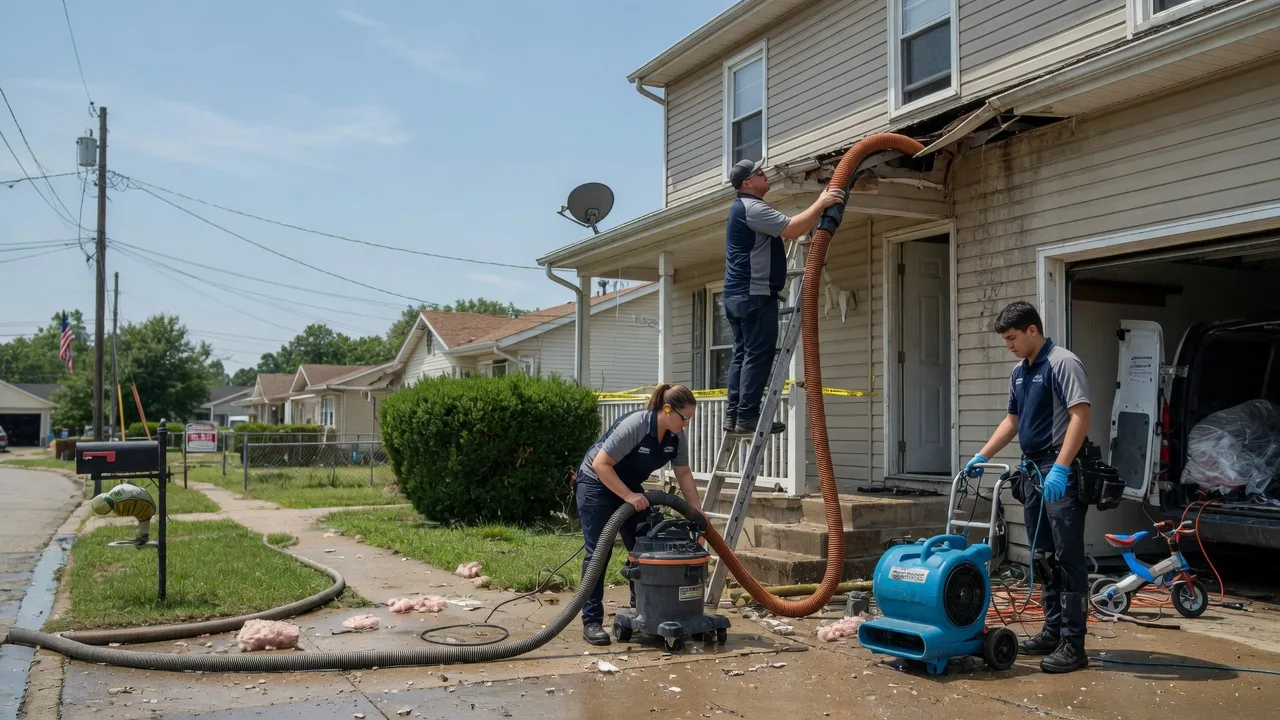 Water Damage Restoration in Santa Claus, IN near me